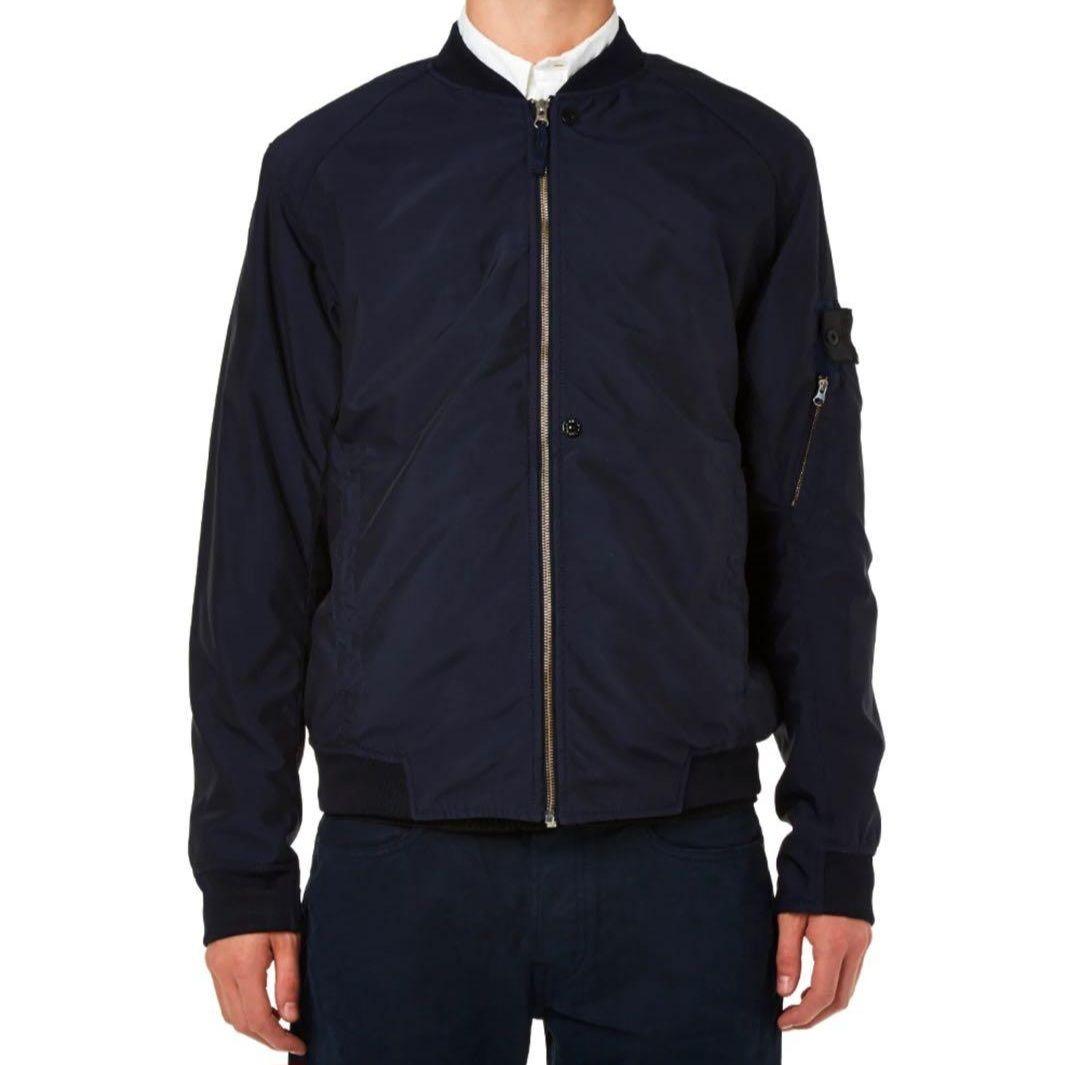 ジャケット・アウター Garment Dyed Diagonal Weave MA-1 Bomber