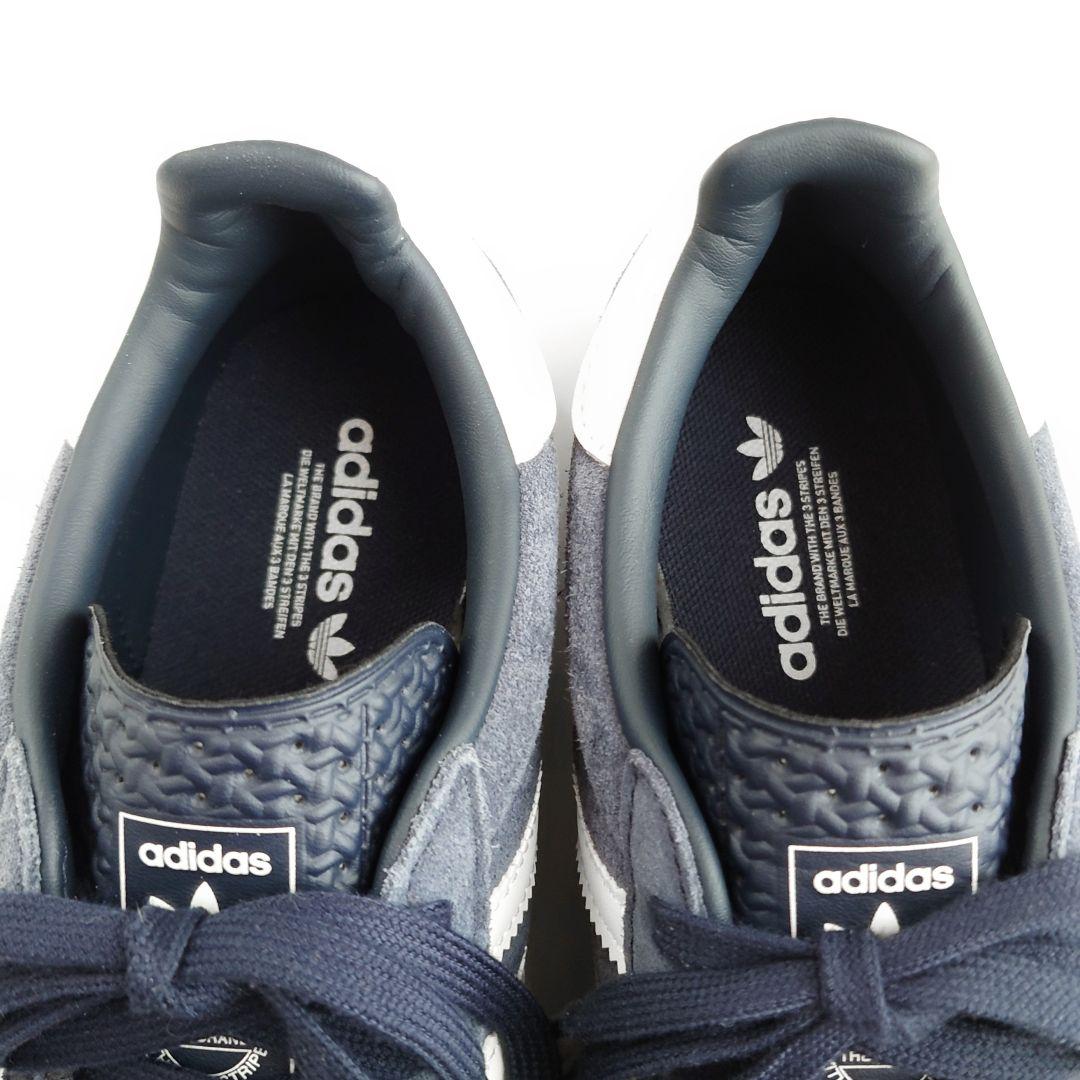 美品 アディダス シップス別注 ガゼル レースアップ レザー スニーカー 本革