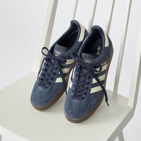 美品 アディダス シップス別注 ガゼル レースアップ レザー スニーカー 本革