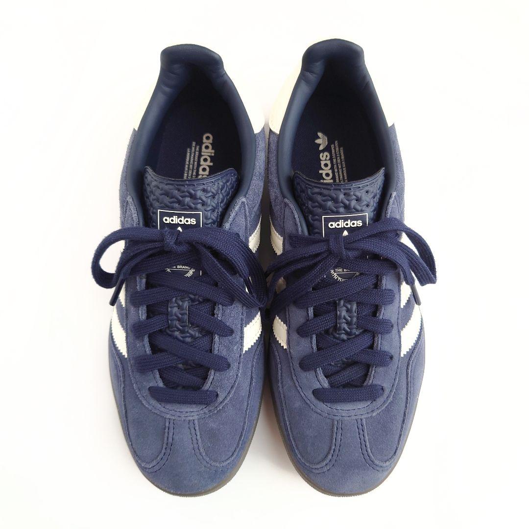 美品 アディダス シップス別注 ガゼル レースアップ レザー スニーカー 本革
