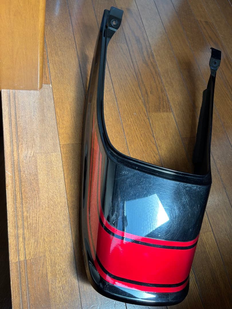 ゼファーχ400 テールカウル　火の玉カラー 各所傷あり