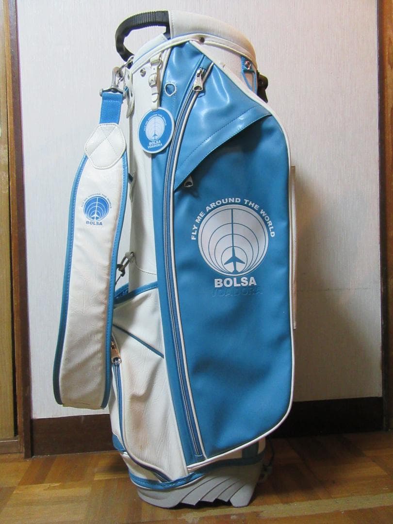 ★☆★MIZUNO★BOLSA VOADORA ★スタンドバック★青/白★☆★