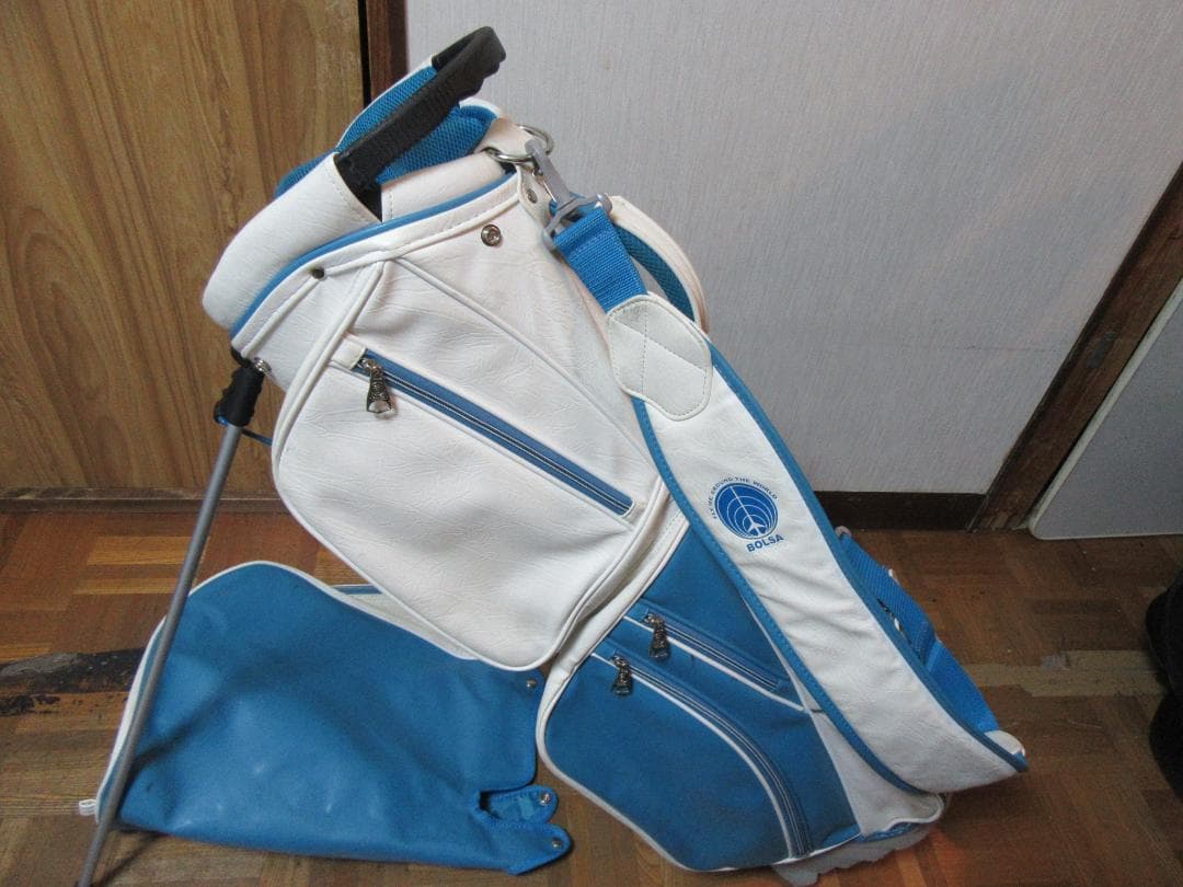 ★☆★MIZUNO★BOLSA VOADORA ★スタンドバック★青/白★☆★