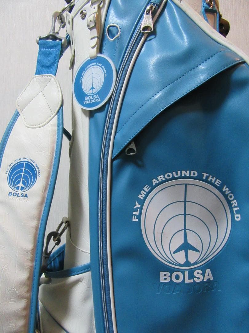 ★☆★MIZUNO★BOLSA VOADORA ★スタンドバック★青/白★☆★