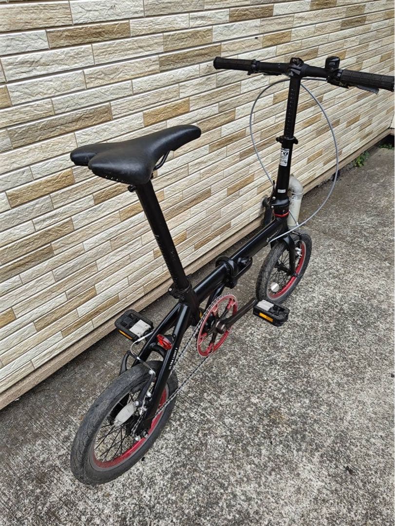 んけわーい 中古ルノー折り畳み 14インチ 変速無 軽整備 防犯登録