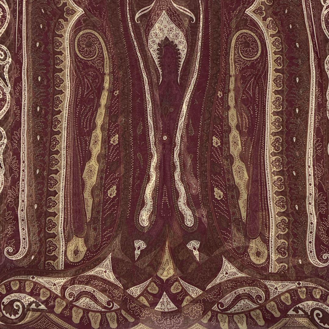 美品★ETRO エトロ シルク100% イタリア 大判ストール スカーフ