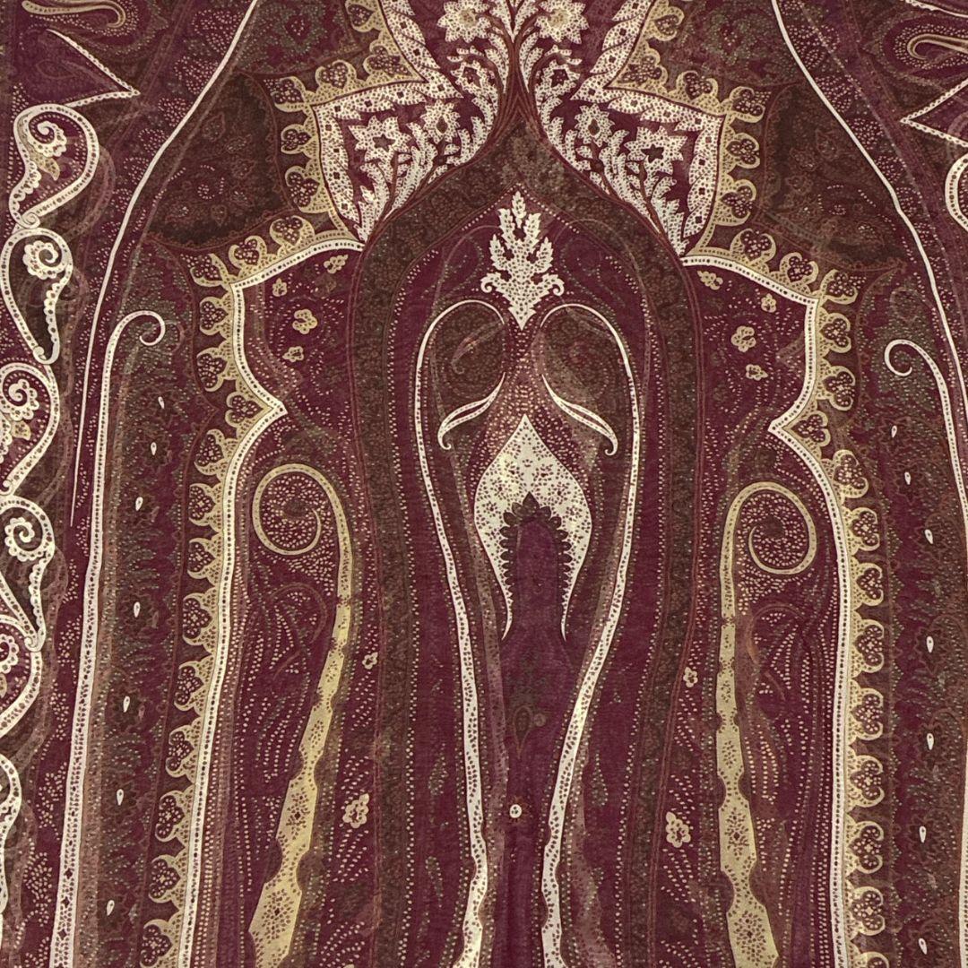 美品★ETRO エトロ シルク100% イタリア 大判ストール スカーフ