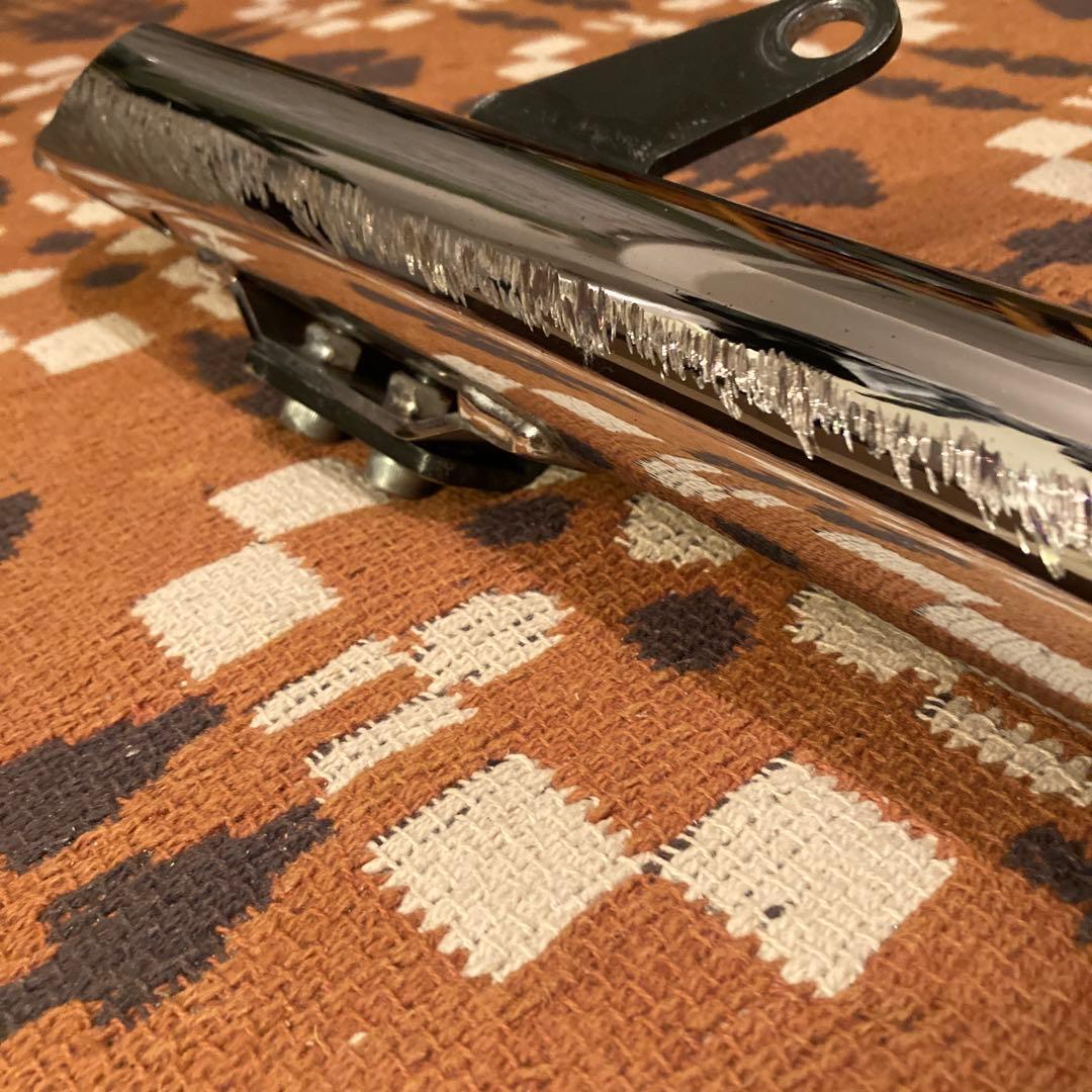 SR400/500 2%erトルクコーンドラッグパイプマフラー