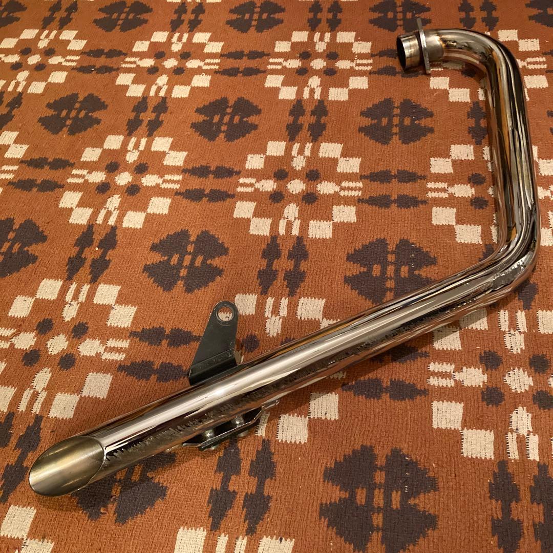 SR400/500 2%erトルクコーンドラッグパイプマフラー