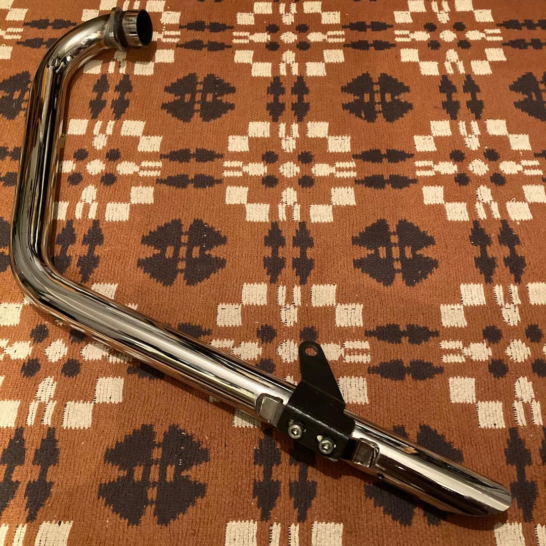 SR400/500 2%erトルクコーンドラッグパイプマフラー