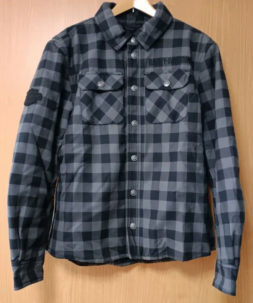 最終価格 希少 Harley Davidson ライディング シャツジャケット