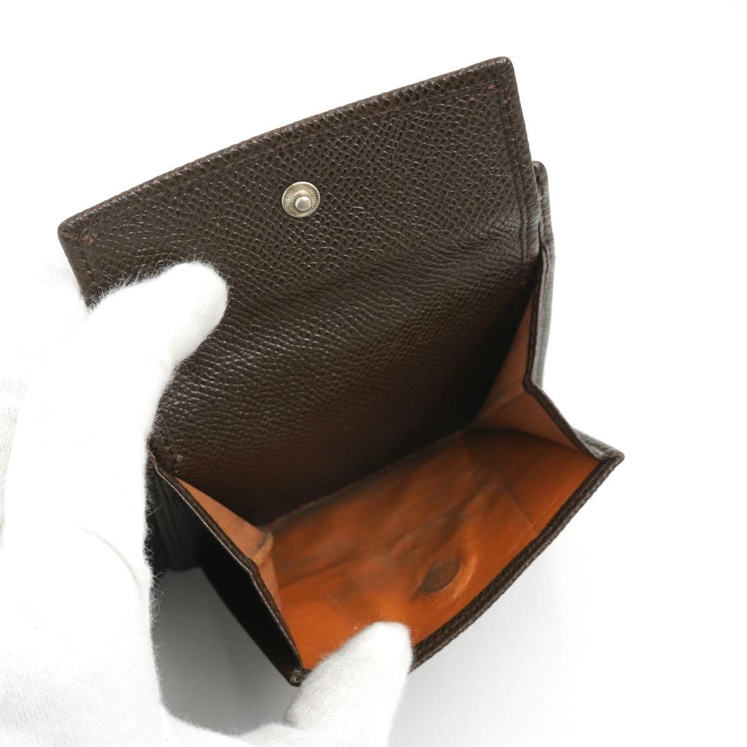 ✨極美品・箱保証書付き✨　ブルガリマン　二つ折り　ビーゼロワン　レザー　ブラウン