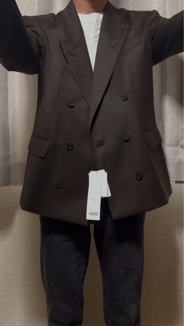 【新品】ジョンローレンスサリバン　変形ダブルスーツ