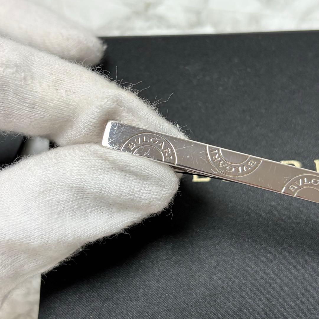 ブルガリ　BVLGARI ネクタイピン シルバー925 スーツ　カフス　シャツ