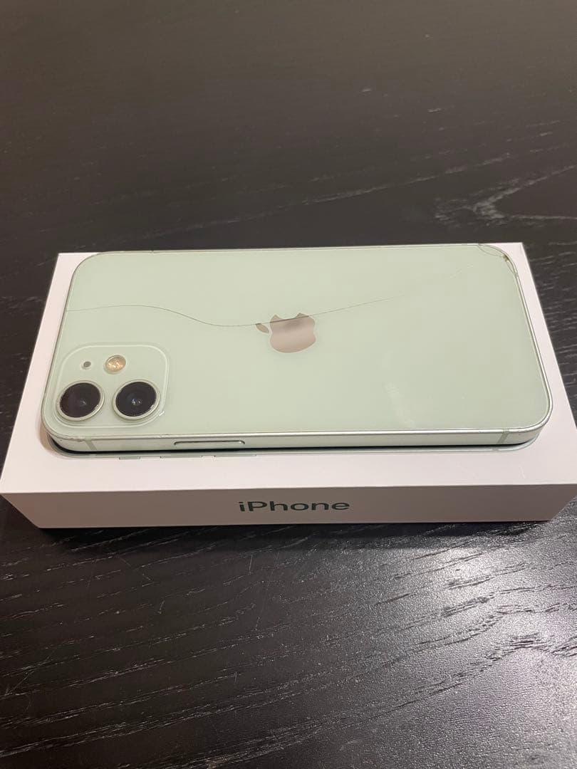 Apple iPhone 12mini グリーン 充電ケーブル付き