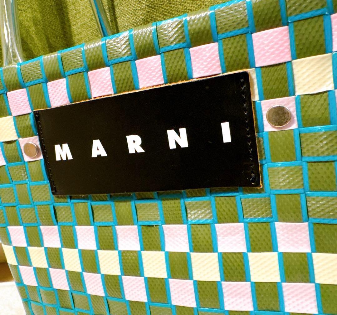 MARNI マルニフラワーマーケット　バスケットバッグ　カゴバック