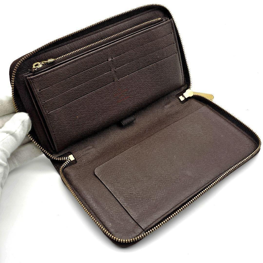 ルイヴィトン　ジッピーオーガナイザー　ダミエ　ラウンドファスナー　長財布　403