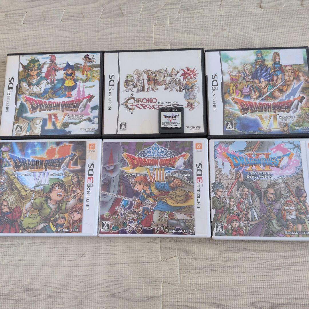 ドラゴンクエスト6本セット＋クロノトリガー