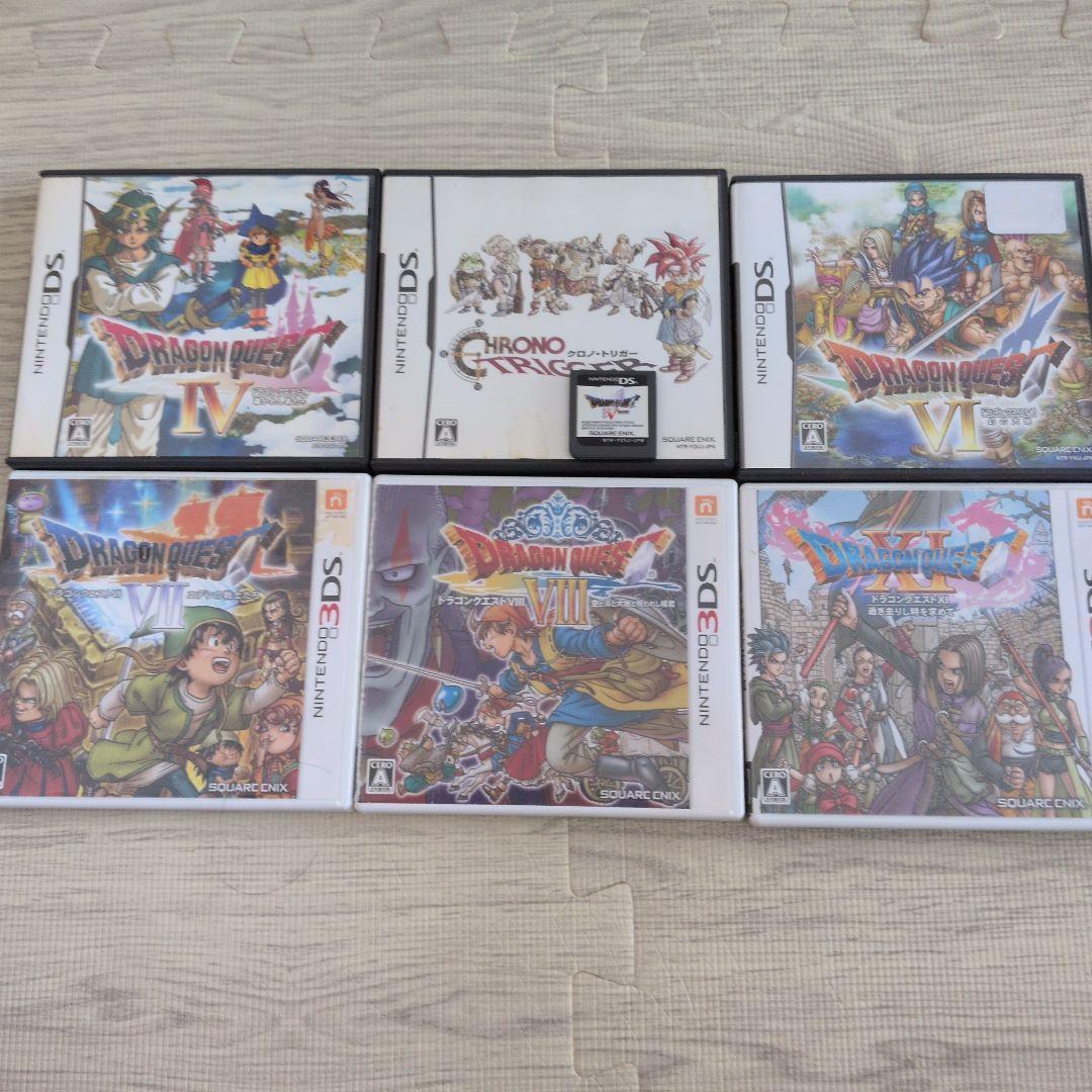 ドラゴンクエスト6本セット＋クロノトリガー