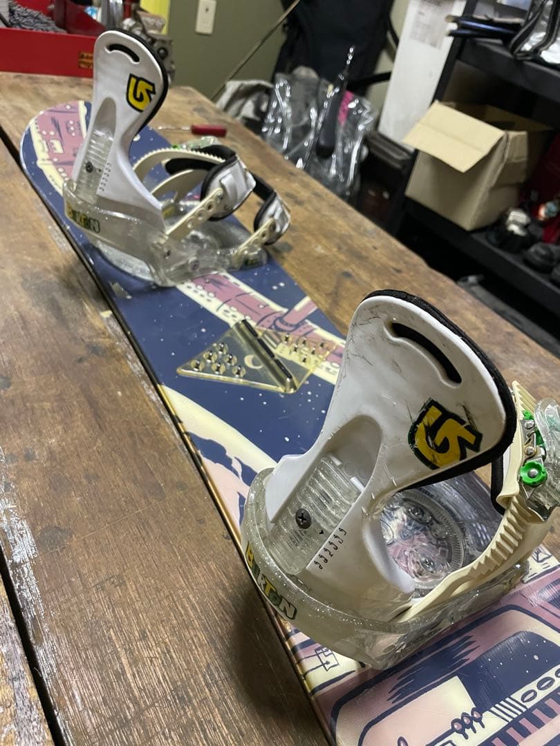 Burton Chopper 121 スノーボード 　板とビンディングのセット