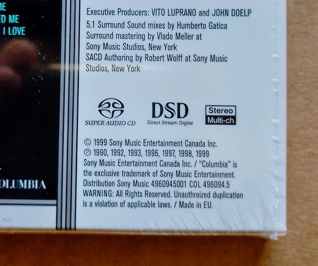 ダ*ル様 セリーヌ・ディオン ザ・ベリー・ベスト 5.1 SACD 新品 未開封