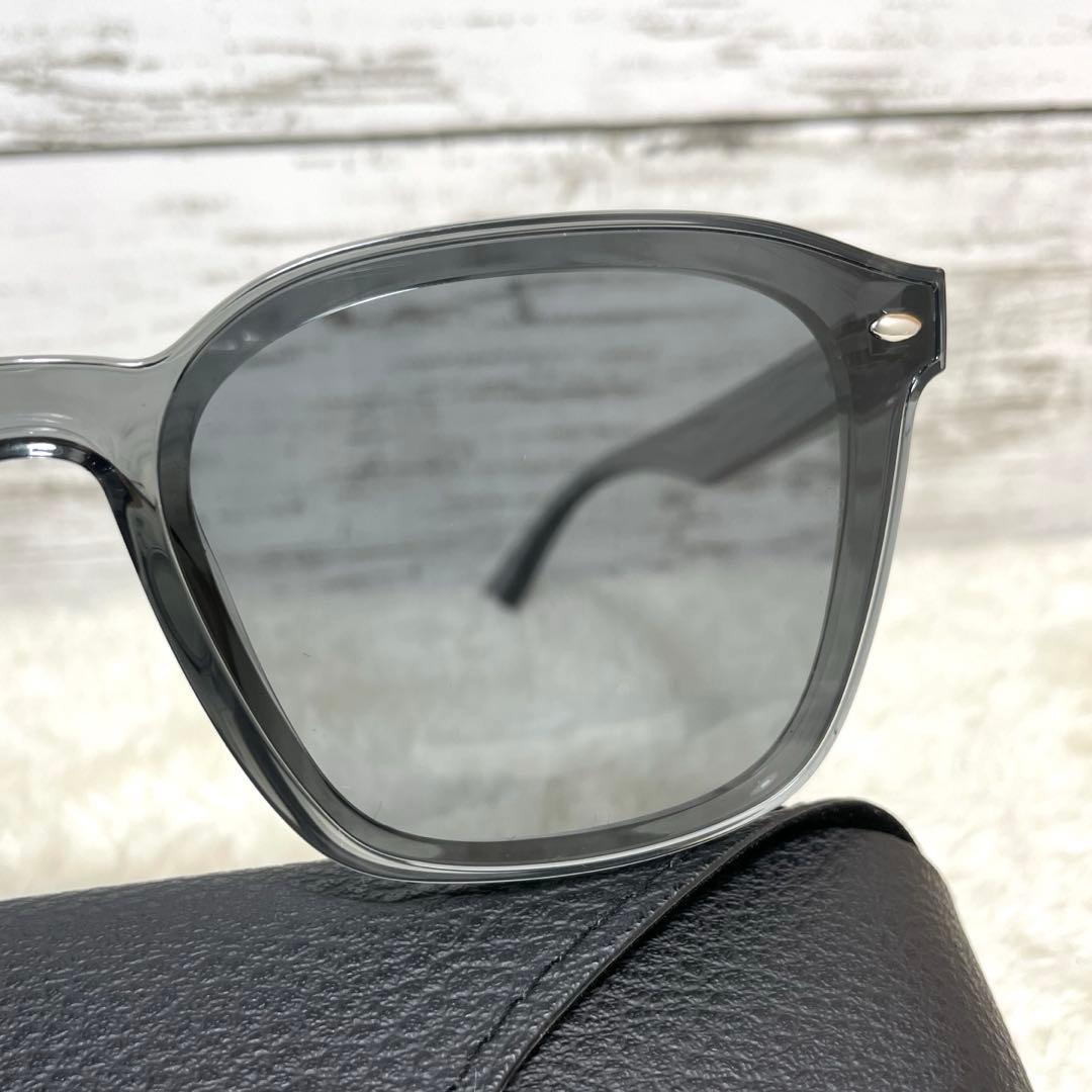 本日最終Ray Ban レイバン　グレー系スケルトン　ケース、クロスセット