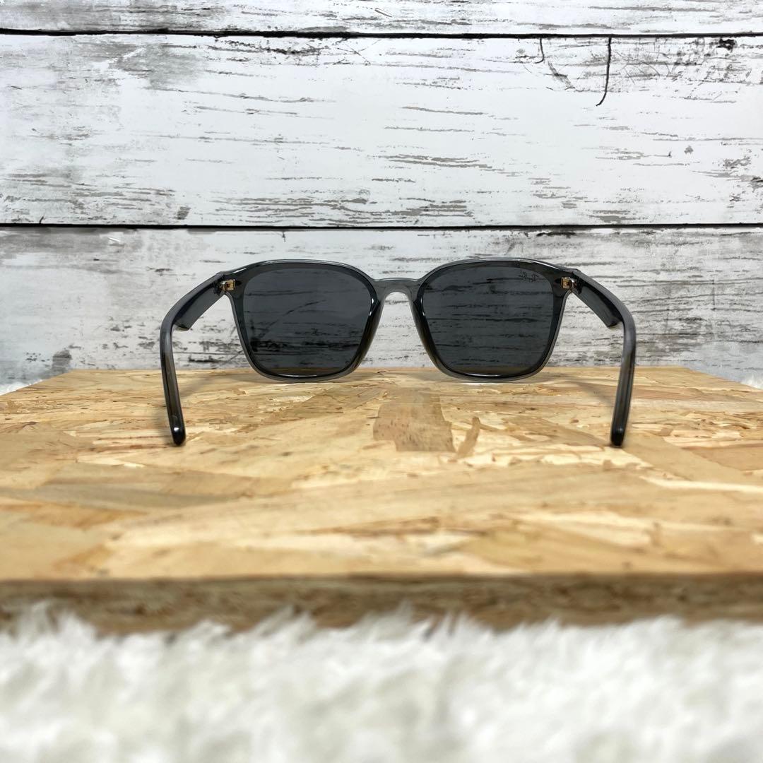 本日最終Ray Ban レイバン　グレー系スケルトン　ケース、クロスセット