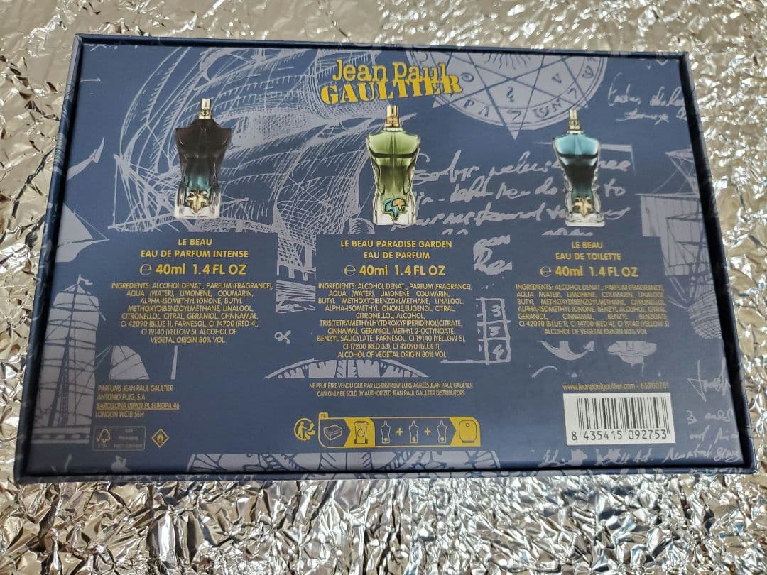 Jean Paul Gaultier 香水 3本セット 40ml