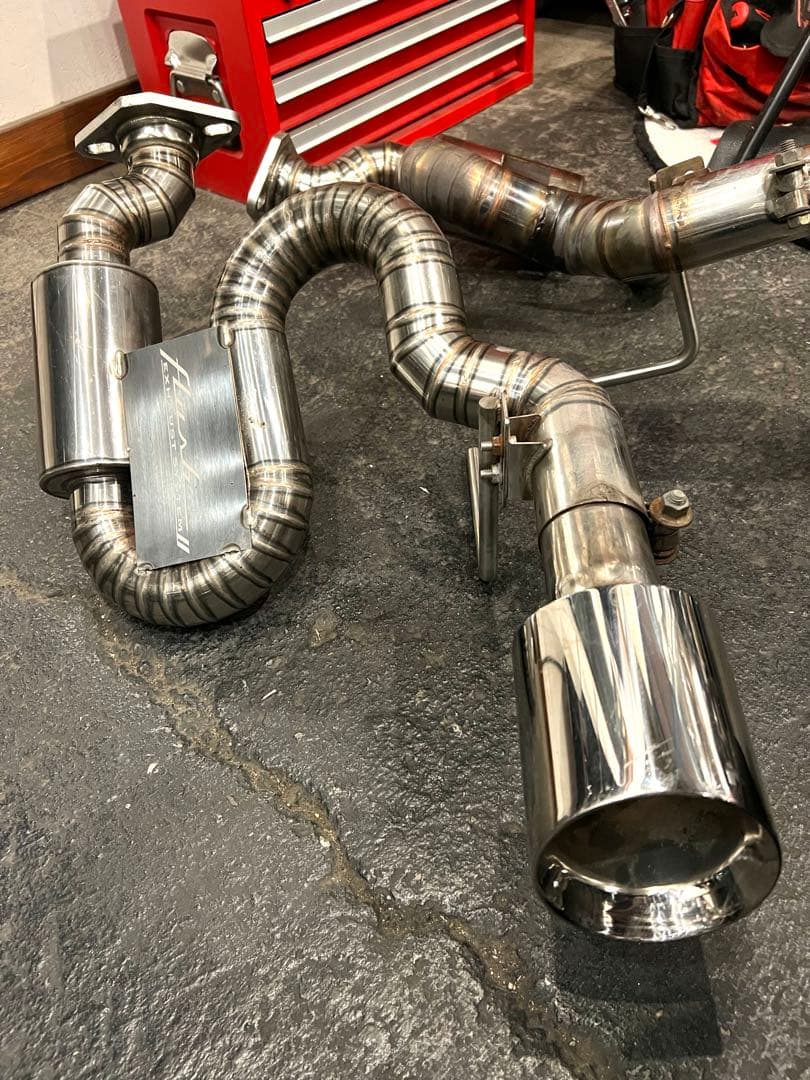 スカイライン　ckv36 Flash exhaust system エビ管