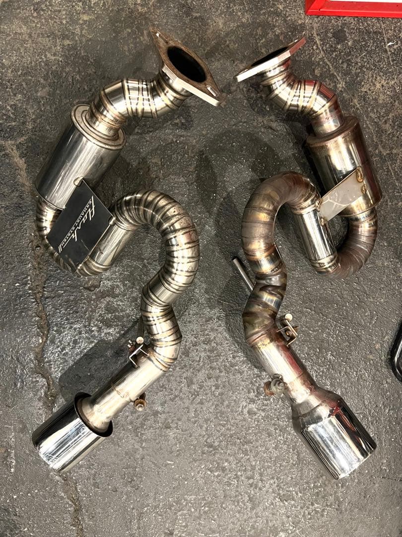 スカイライン　ckv36 Flash exhaust system エビ管