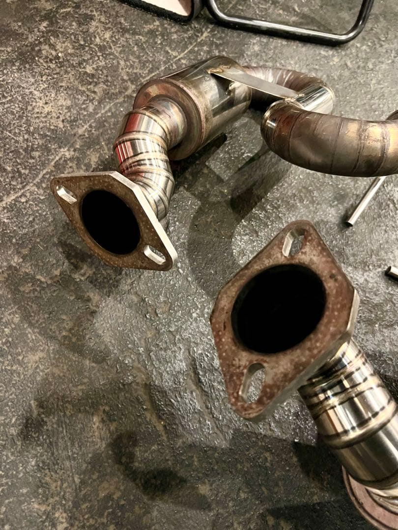 スカイライン　ckv36 Flash exhaust system エビ管