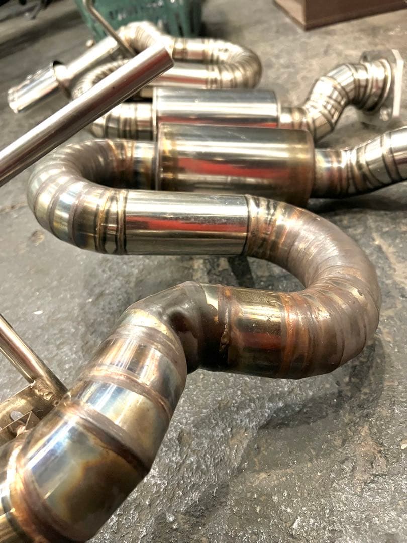 スカイライン　ckv36 Flash exhaust system エビ管