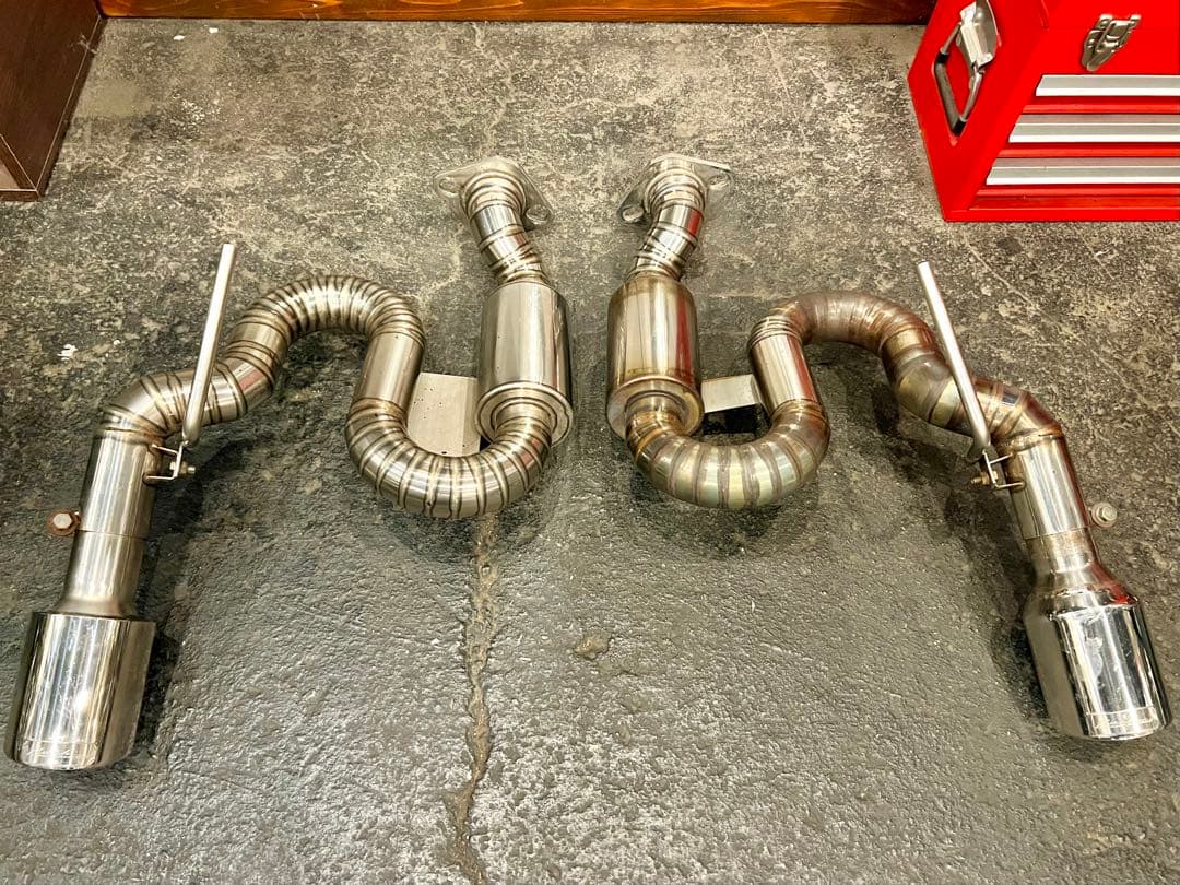 スカイライン　ckv36 Flash exhaust system エビ管