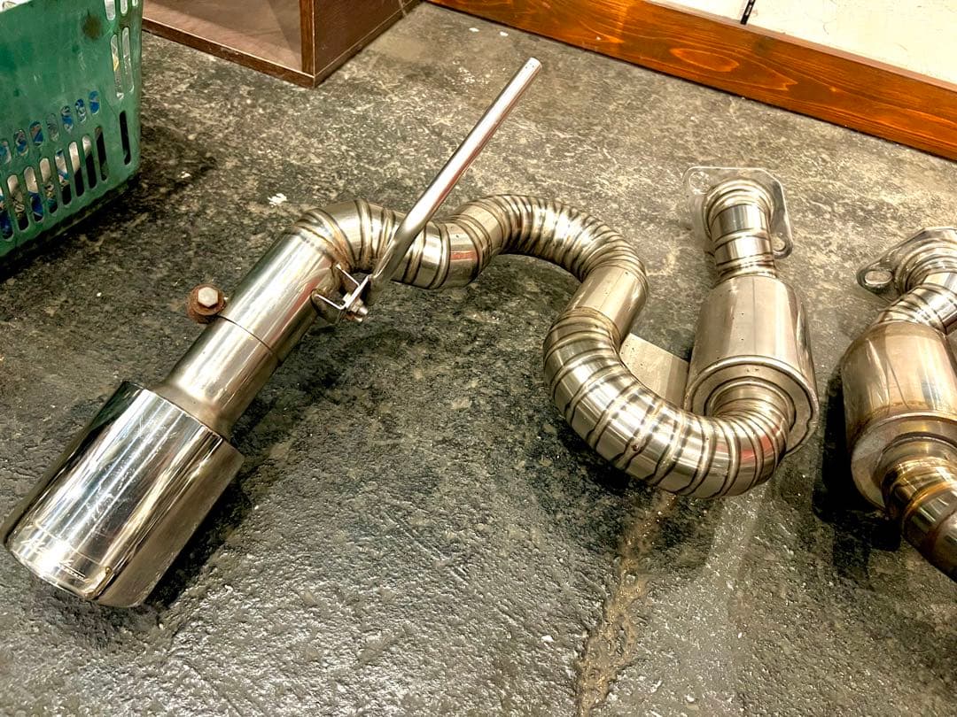 スカイライン　ckv36 Flash exhaust system エビ管