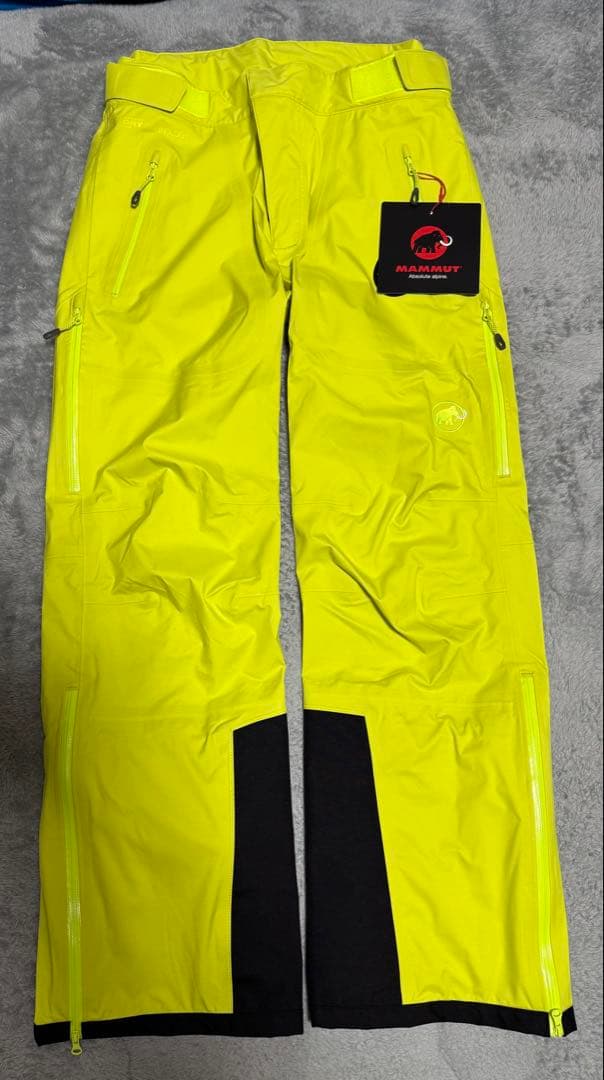 Mammut 雪山登山パンツ Lサイズ canary