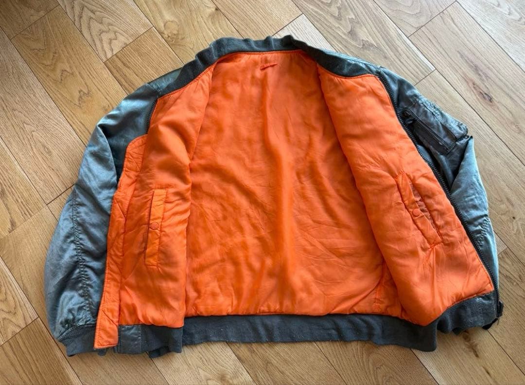 【希少】US AIR FORCE 83s MA-1フライトジャケット古着