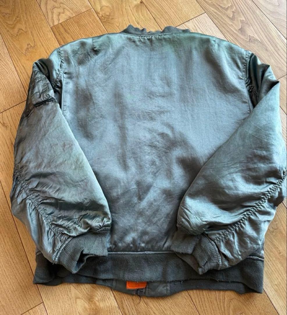 【希少】US AIR FORCE 83s MA-1フライトジャケット古着