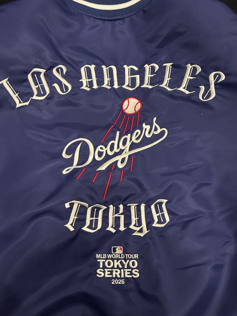 Mサイズ MLBドジャースジャケット ニューエラ GR8
