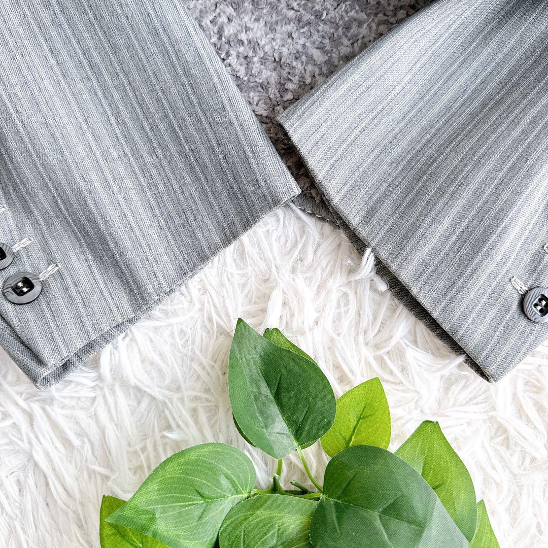 当時物　オールド　YSL イヴサンローラン セットアップ　スーツ　ダブル　グレー