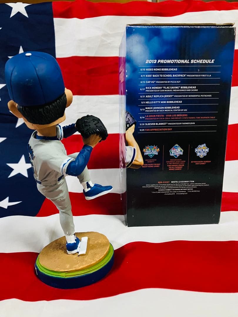 野茂英雄 2013年 ドジャースタジアム 球場配布 ボブルヘッド