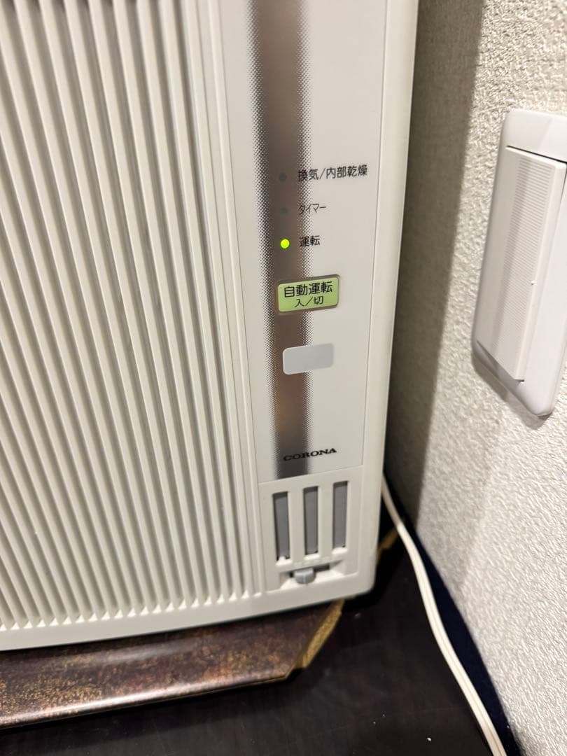 CORONA 冷暖房兼用　窓用エアコンCWH-A1821-WS 冷房、暖房、乾燥