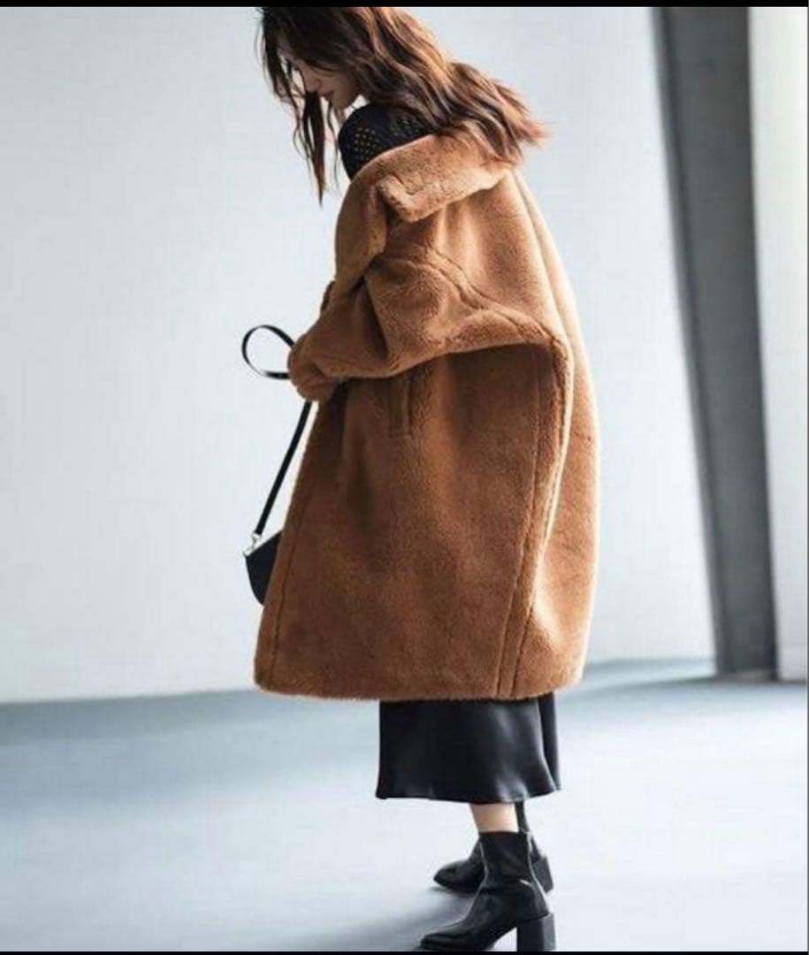 セゾンドパピヨン　テディベアコート