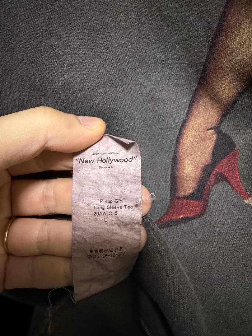 トップス DAIRIKU Pinup Girl Long Sleeve Tee