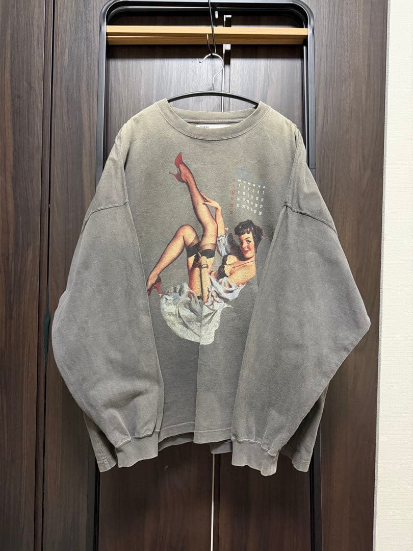 トップス DAIRIKU Pinup Girl Long Sleeve Tee