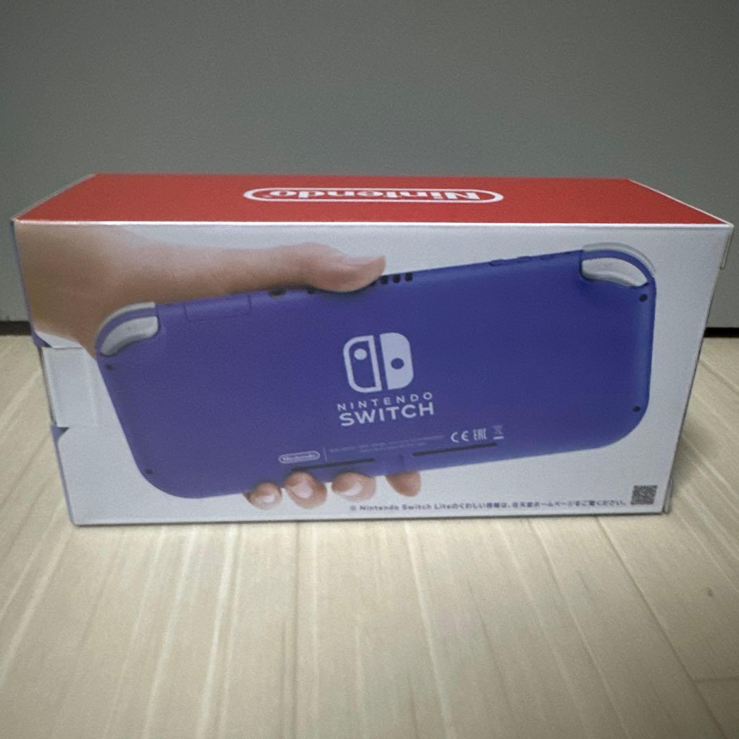 新品未開封品 Nintendo Switch Lite ブルー 専用フィルム付
