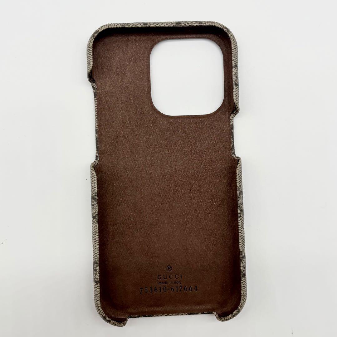 ✨極美品✨ GUCCI iPhone 14pro ケース GG マーモント
