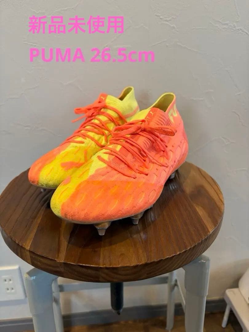 美品　PUMA サッカースパイク 26.5cm