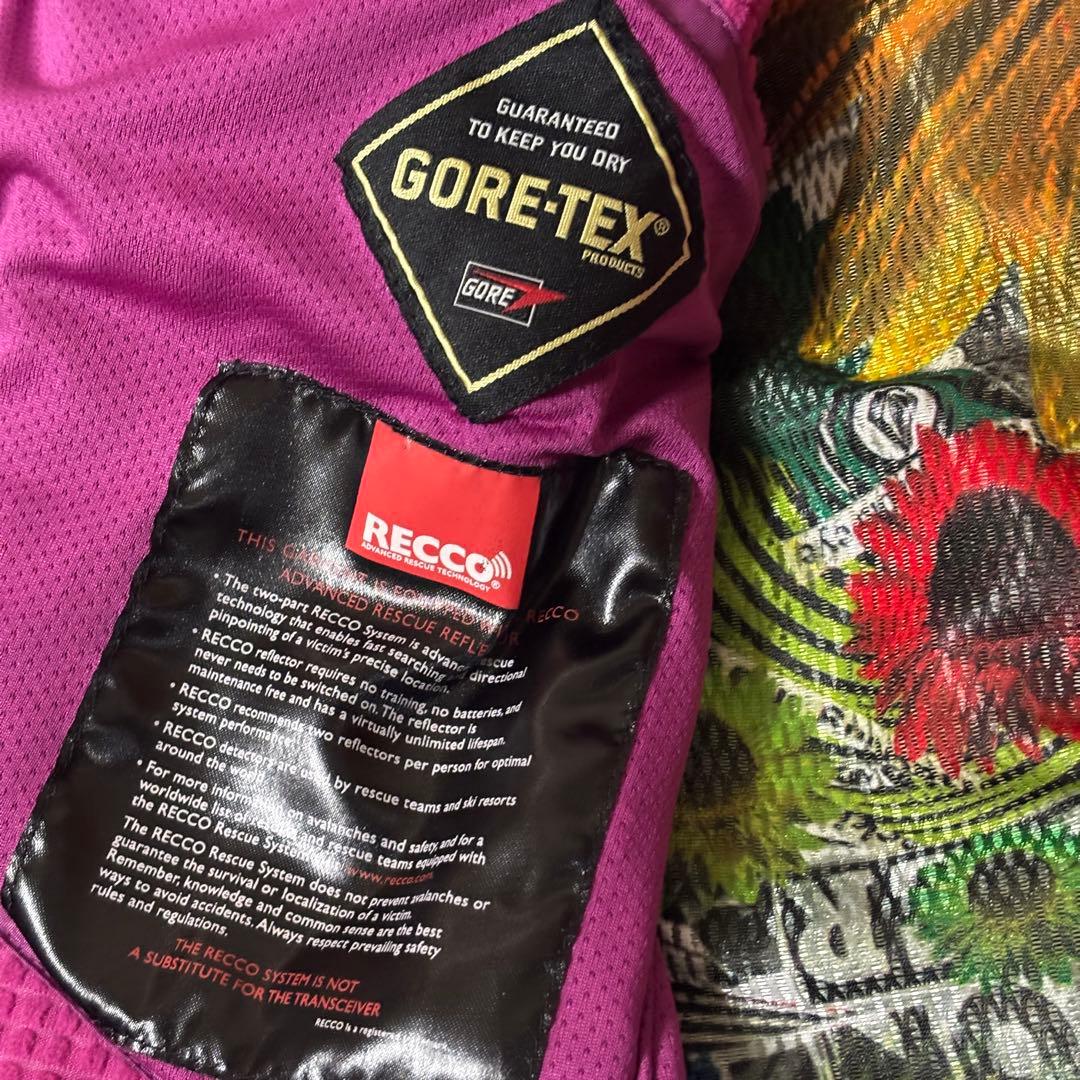 【美品】VOLCOM ボルコム　GORE-TEX ゴアテックス　スキーウェア　L