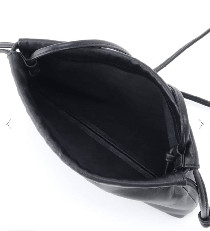 【新品未使用】Deuxieme Classe セルリ レザーポーチ　ブラック