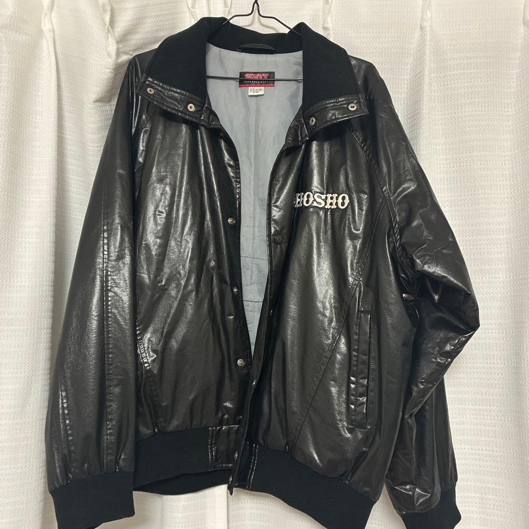 銚子商業　グラウンドコート　ZETT 黒　O-XO